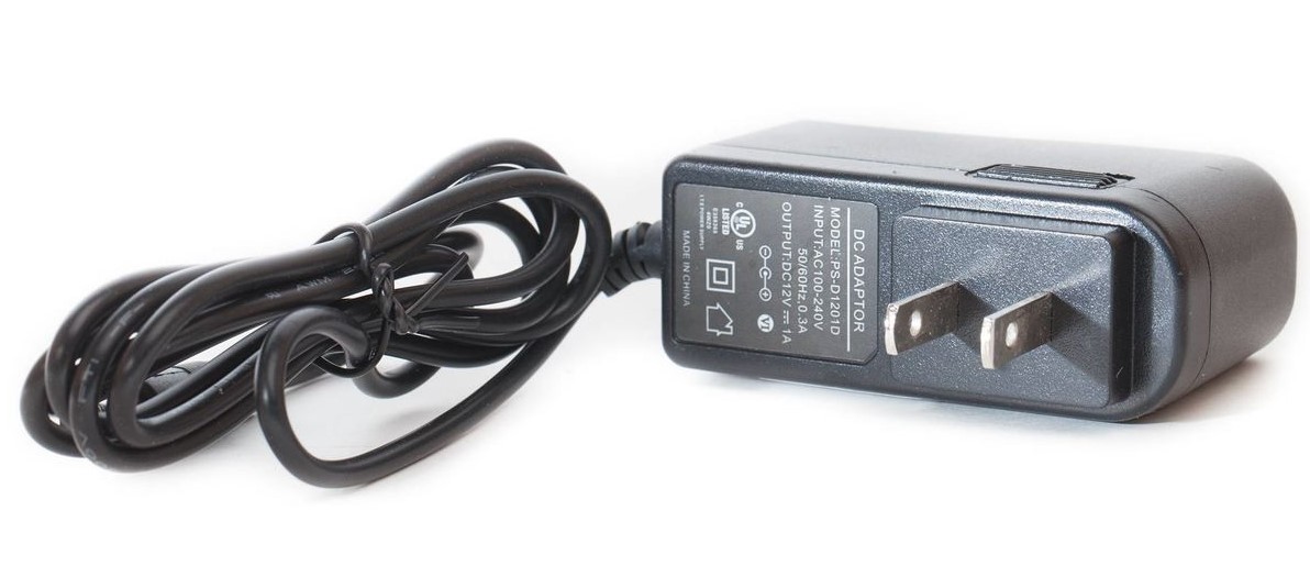 FUENTE DE PODER 12V 1 AMPERIO ADAPTADOR DE CORRIENTE ANTI INTERFERENCIA PS-12VDC1AMP