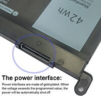 BATERIA DE REPUESTO PARA DELL INSPIRON 42WH WDXOR BATERIA DE REPUESTO PARA DELL INSPIRON 42WH WDXOR