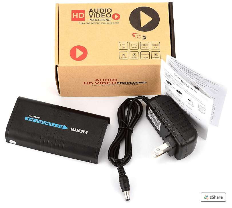 Mirabox Extensor Tx MIRABOX RECEPTOR EXTENSOR HDMI DE 400 PIES SOBRE TCP/IP 1080P A TRAVES ...