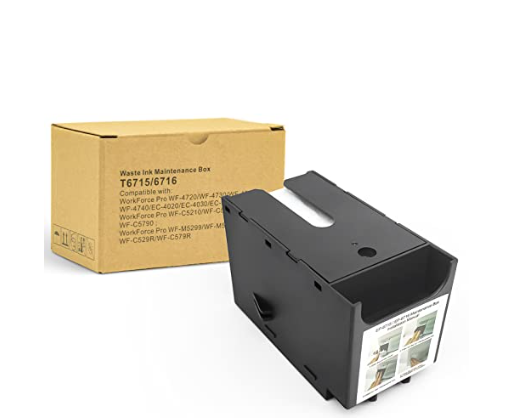 CAJA DE MANTENIMIENTO WORKFORCE WF C5210 90 WF C5710 5790 T671600 CAJA DE MANTENIMIENTO WORKFORCE WF C5210 90 WF C5710 5790 T671600
