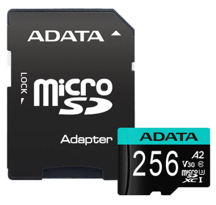 MEMORIA MICRO SD 256GB CLASE 10 ADATA AUSDX256GUI3V30SA2-RA1 MEMORIA MICRO SD 256GB CLASE 10 ADATA AUSDX256GUI3V30SA2-RA1