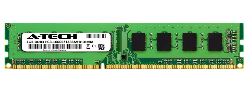 MEMORIA RAM A-TECH 8GB DDR3 1333MHZ NON ECC DIMM PC3-10600 DIMM MEMORIA RAM A-TECH 8GB DDR3 1333MHZ NON ECC DIMM PC3-10600 DIMM