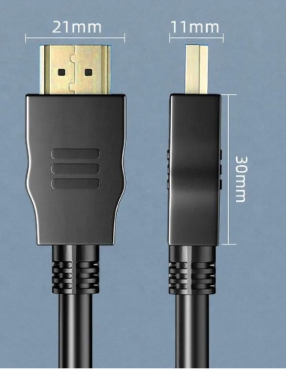 CABLE HDMI A HDMI M/M GENERICO - 3 PIES