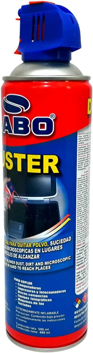SABO DUSTER SOPLADOR COMPUTADORAS 590 ML SABO DUSTER SOPLADOR COMPUTADORAS 590 ML