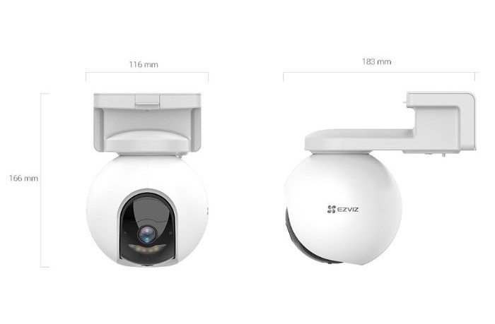 CAMARA DE SEGURIDAD EZVIZ HB8 2K DE BATERIA WIFI CS-HB8-R100-2C4WDL CAMARA DE SEGURIDAD EZVIZ HB8 2K DE BATERIA WIFI CS-HB8-R100-2C4WDL