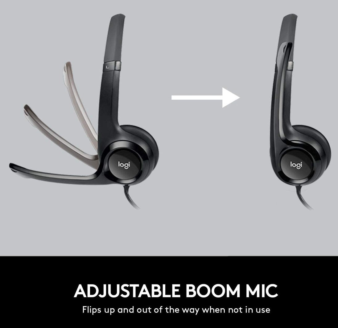 HEADSET LOGITECH STEREO H390 USB 981-000014 HEADSET LOGITECH STEREO H390 USB 981-000014