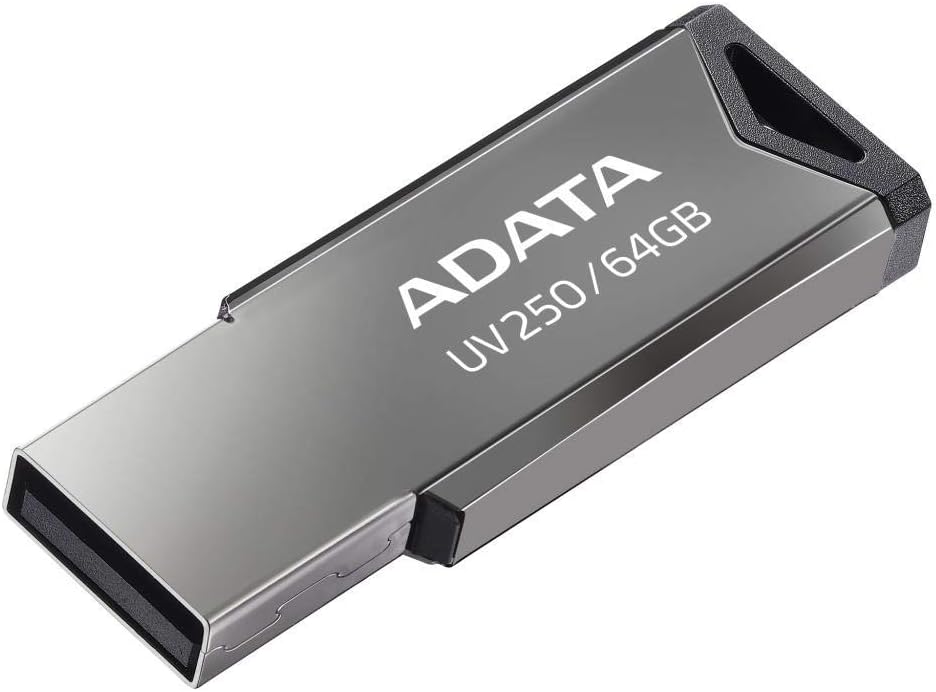 MEMORIA USB 64GB ADATA BLACK AUV250-64G-RBK MEMORIA USB 64GB ADATA BLACK AUV250-64G-RBK