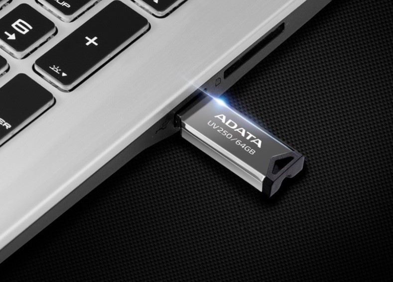 MEMORIA USB 64GB ADATA BLACK AUV250-64G-RBK MEMORIA USB 64GB ADATA BLACK AUV250-64G-RBK