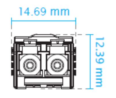 MINIGBIC TRANSCEIVER 1000BASE-LX LC CONNECTOR 10KM SFP-LX-10-V2