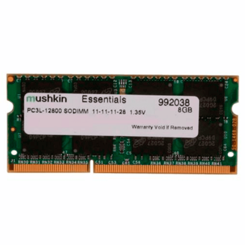 MEMORIA RAM MUSHKIN LAPTOP SODIMM 8GB DDR3L