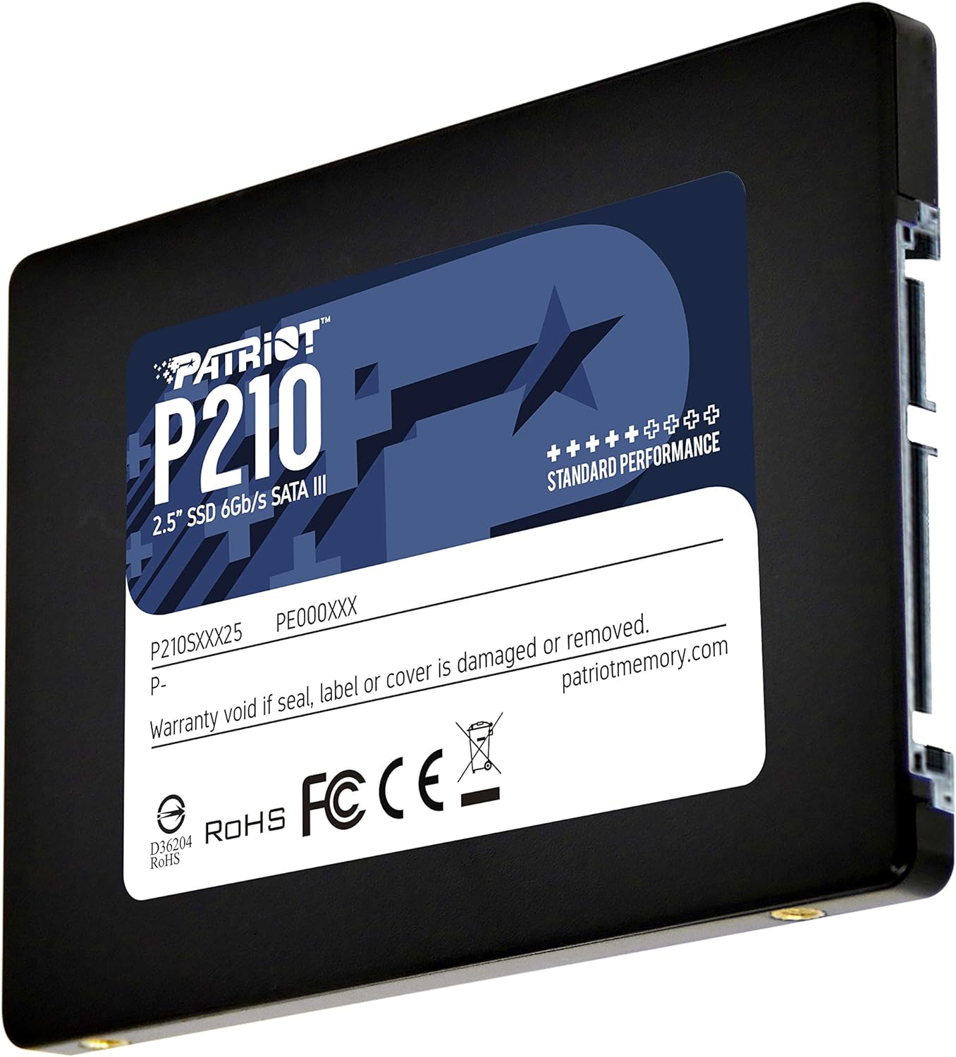 SSD 1TB 2.5 PATRIOT P210 P210S1TB25