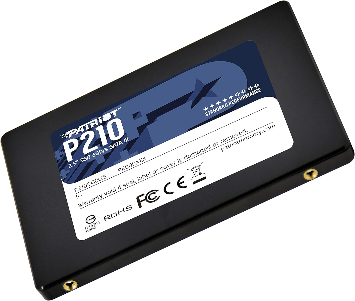 SSD 1TB 2.5 PATRIOT P210 P210S1TB25