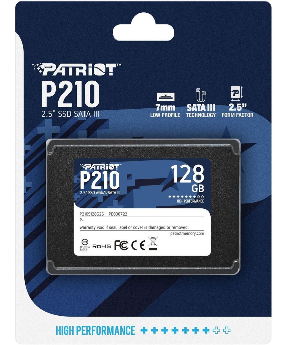 SSD 1TB 2.5 PATRIOT P210 P210S1TB25