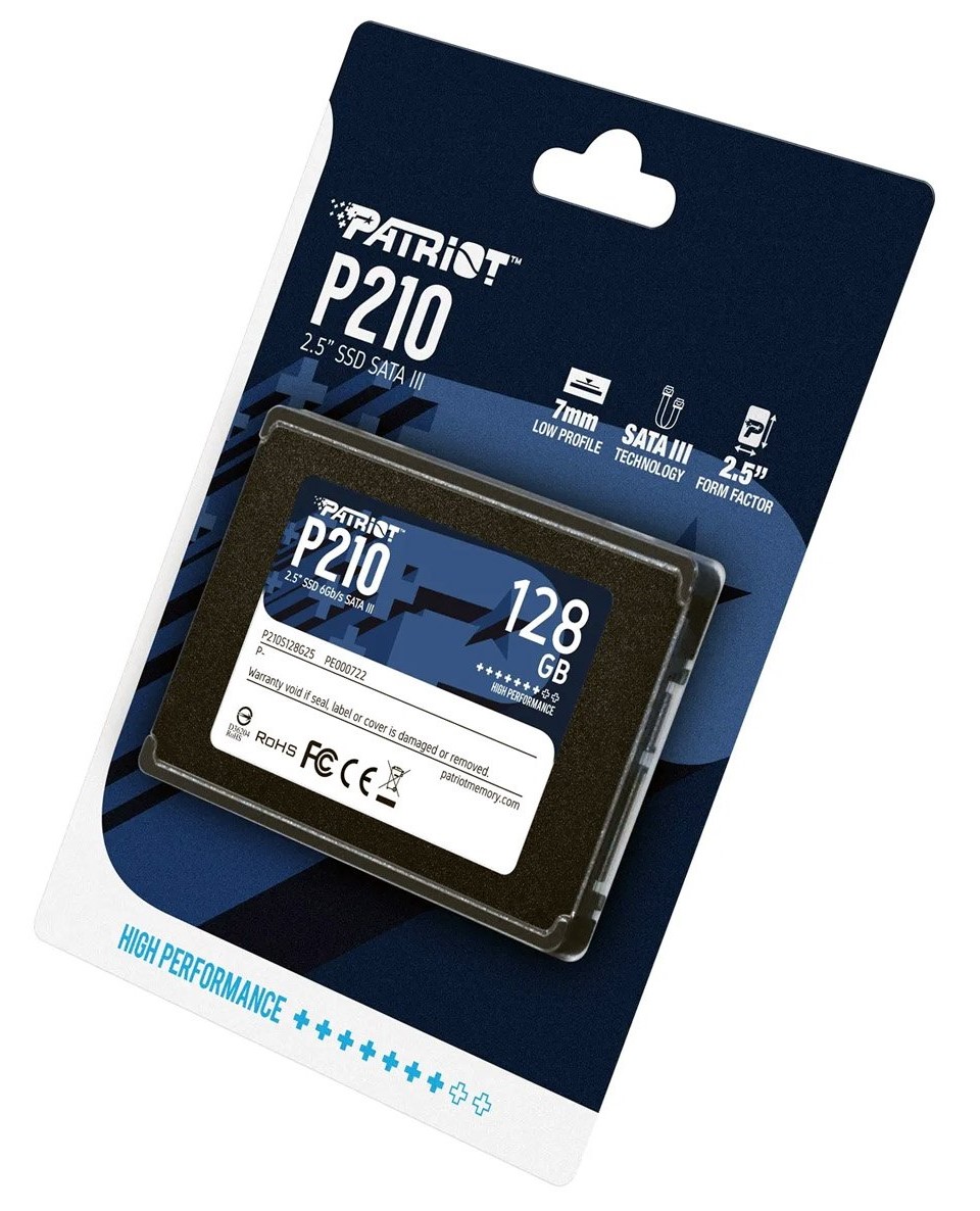 SSD 1TB 2.5 PATRIOT P210 P210S1TB25 SSD 1TB 2.5 PATRIOT P210 P210S1TB25