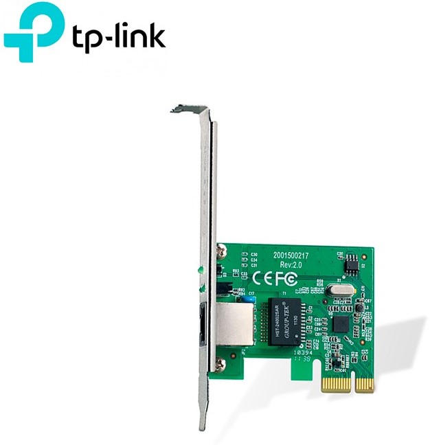 ADAPTADOR DE RED TP-LINK 10/100/1000 PCI EXPRES 1X LOW PROFILE TG-3468