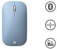 MOUSE MICROSOFT MODERN MOBILE WIRELESS BLUE TRACK -PASTEL BLUE KTF-00028