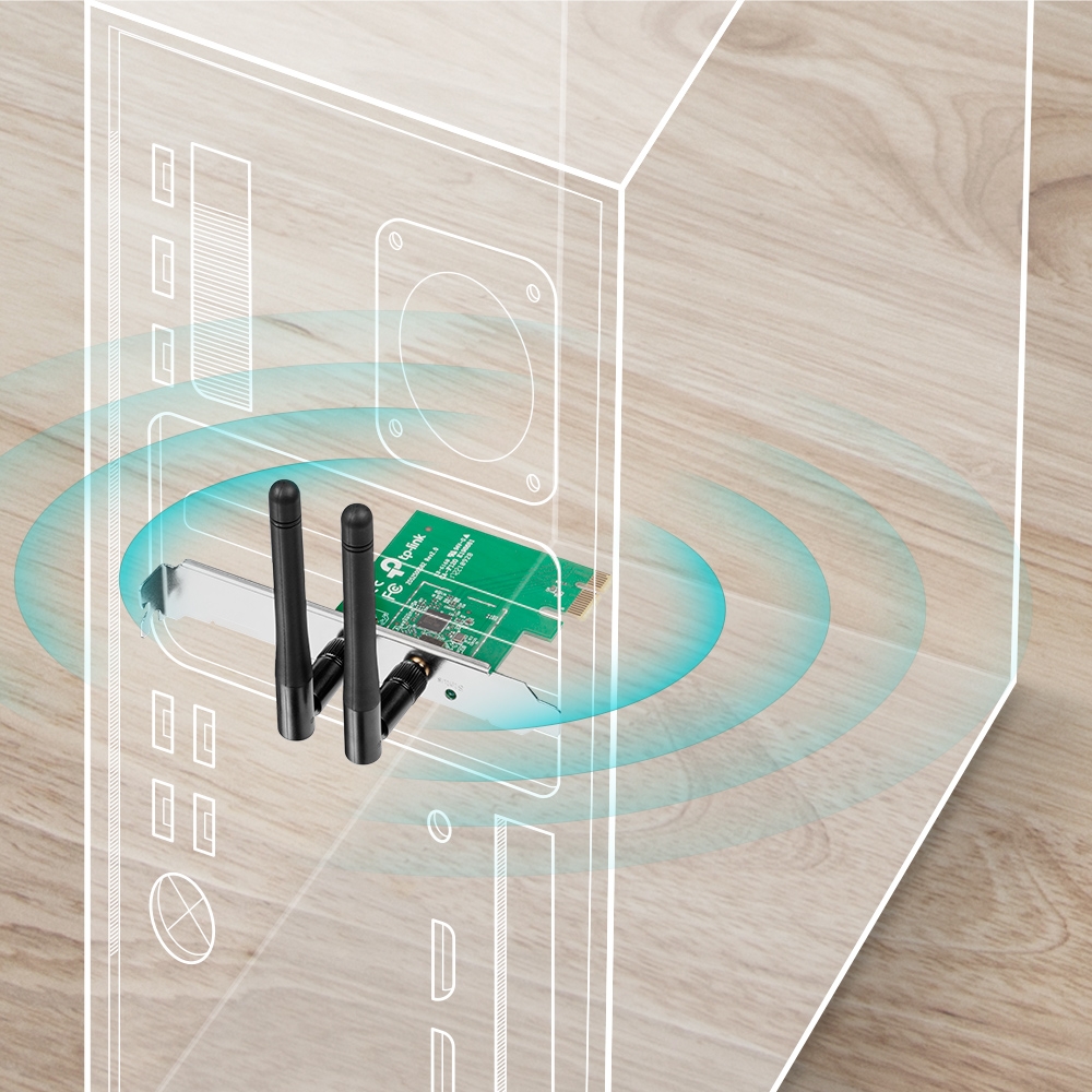 ADAPTADOR TP LINK TL-WN881ND 300 N PCI EXPRESS