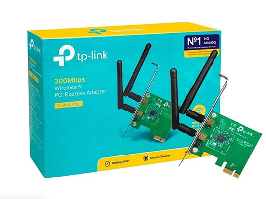 ADAPTADOR TP LINK TL-WN881ND 300 N PCI EXPRESS