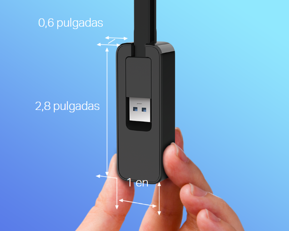 ADAPTADOR TP LINK DE RED A USB 3.0 UE306