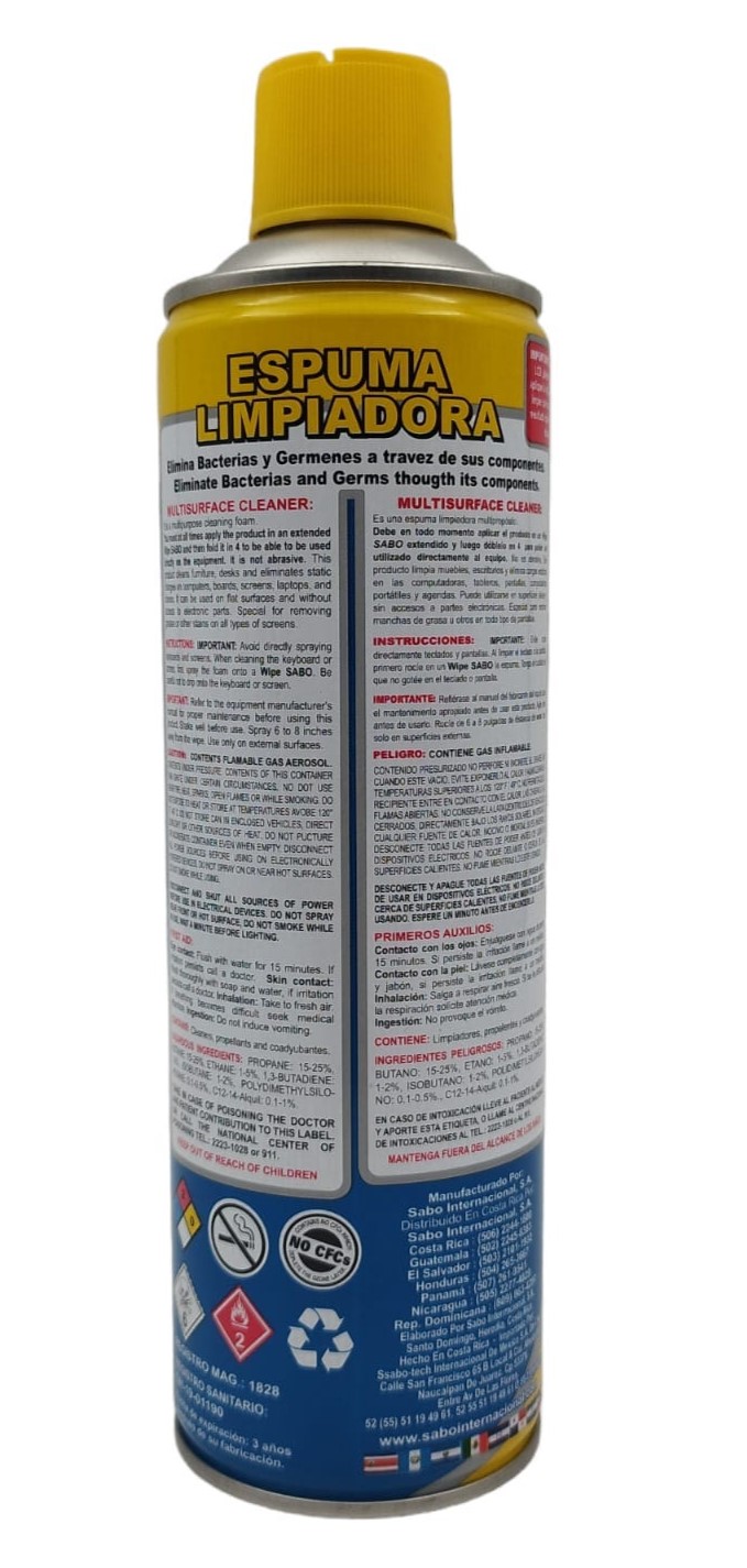 SABO MULTISURFACE CLEANER DE EXTERIORES 590 SABO MULTISURFACE CLEANER DE EXTERIORES 590