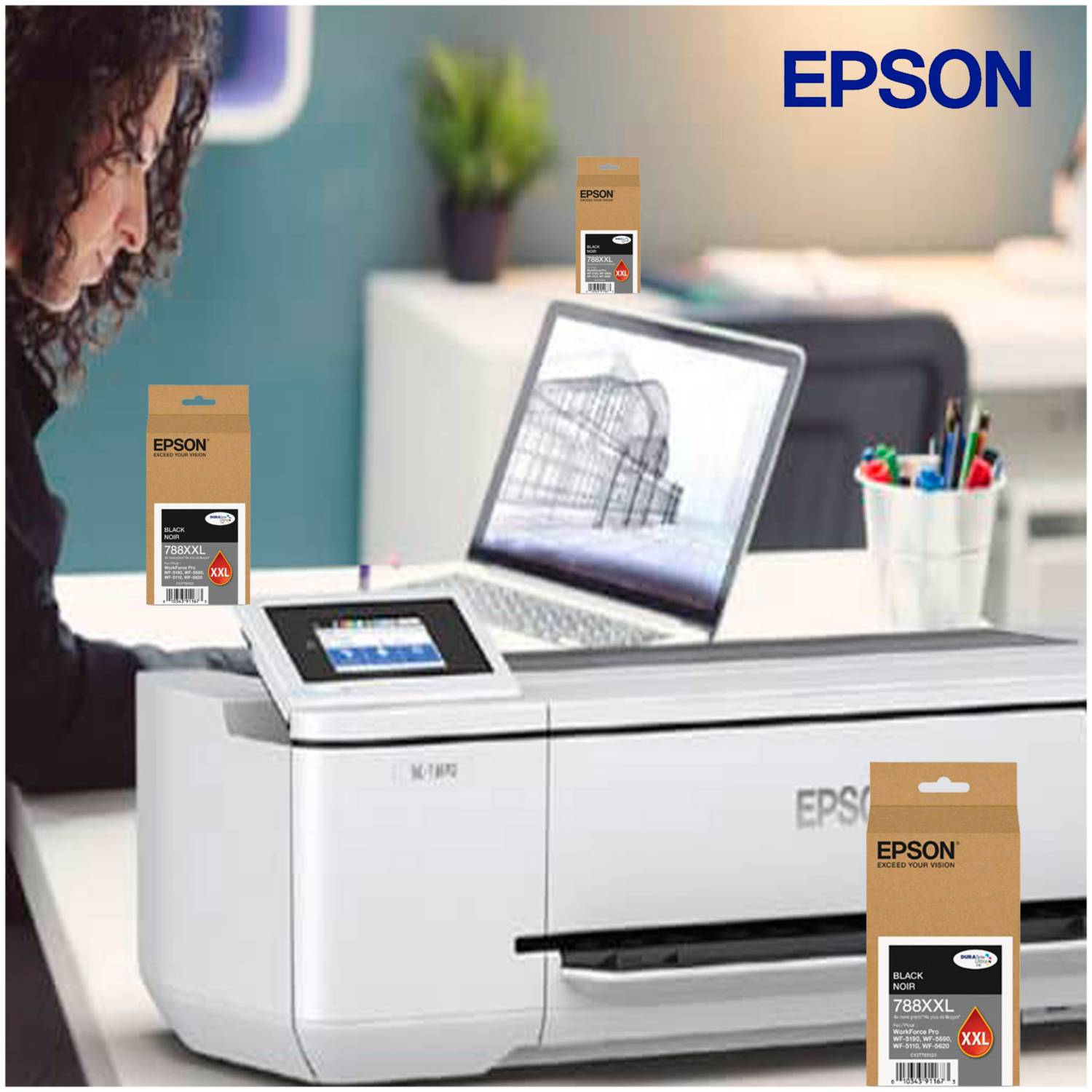 EPSON - T788XXL120-AL - BLACK