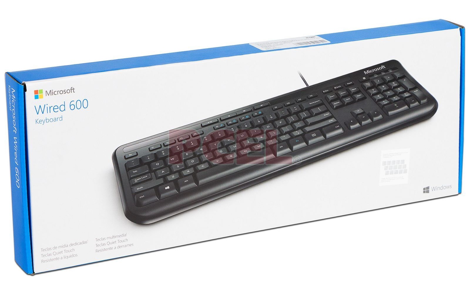 TECLADO MICROSOFT WIRED KEYBOARD 600 USB