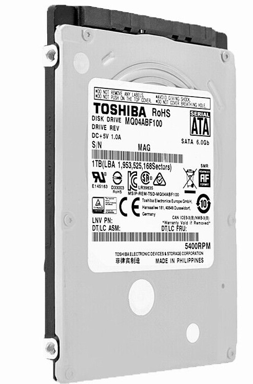 DISCO DURO HDD TOSHIBA 1TB 2.5"