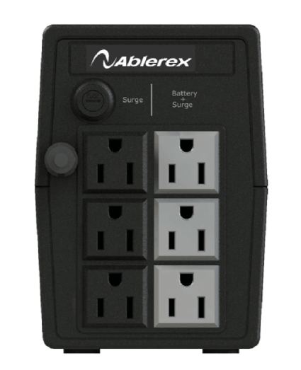 UPS ABLEREX 6TOMAS 1000VA 500W AB-ES1000 UPS ABLEREX 6TOMAS 1000VA 500W AB-ES1000