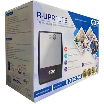 UPS CDP REGULADOR 1000VA/500W 8 SALIDAS R-UPR1008